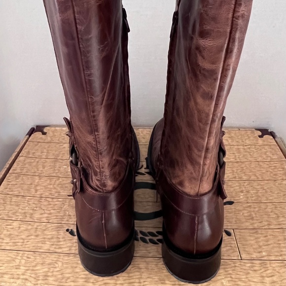 VINTAGE still NIB Charlie 1 Horse by Lucchese- MD Harness Pedestrian Boots 9.5 - Picture 8 of 9
